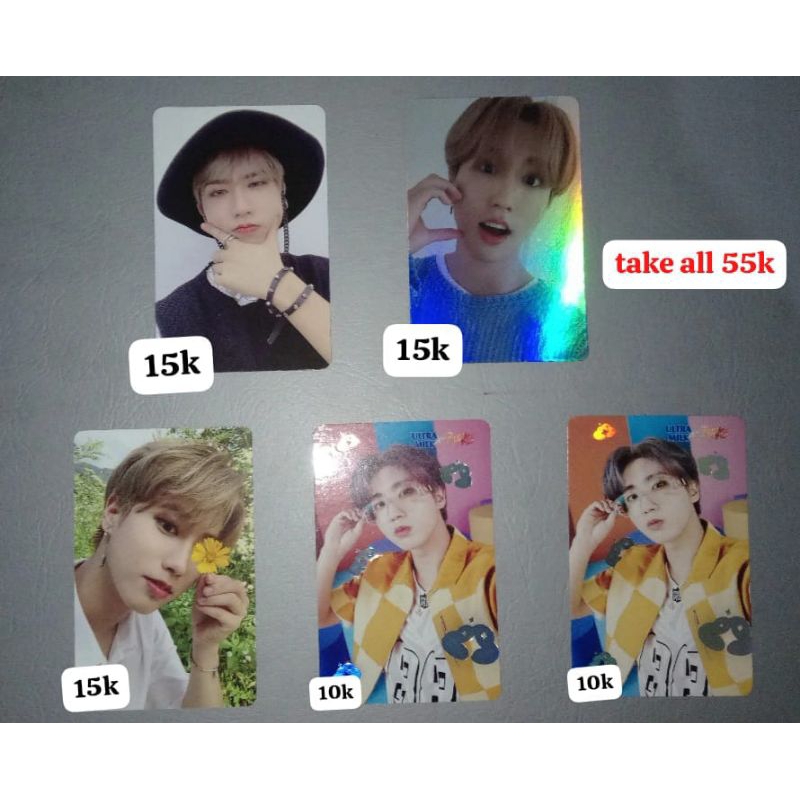 PC PHOTOCARD NO EASY SKZ HAN JISUNG, FELIX, HYUNJIN, IN