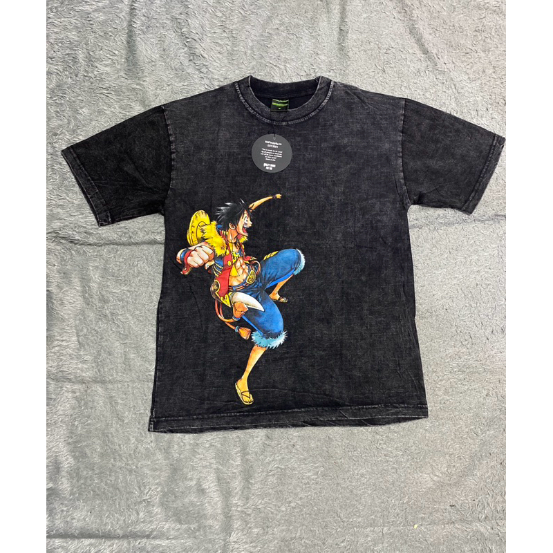Kaos Oversize One Piece, Anime, Pria Wanita