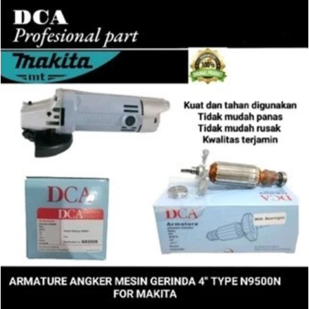 DCA armature / angker N9500N GERINDA TYPE MAKITA original part