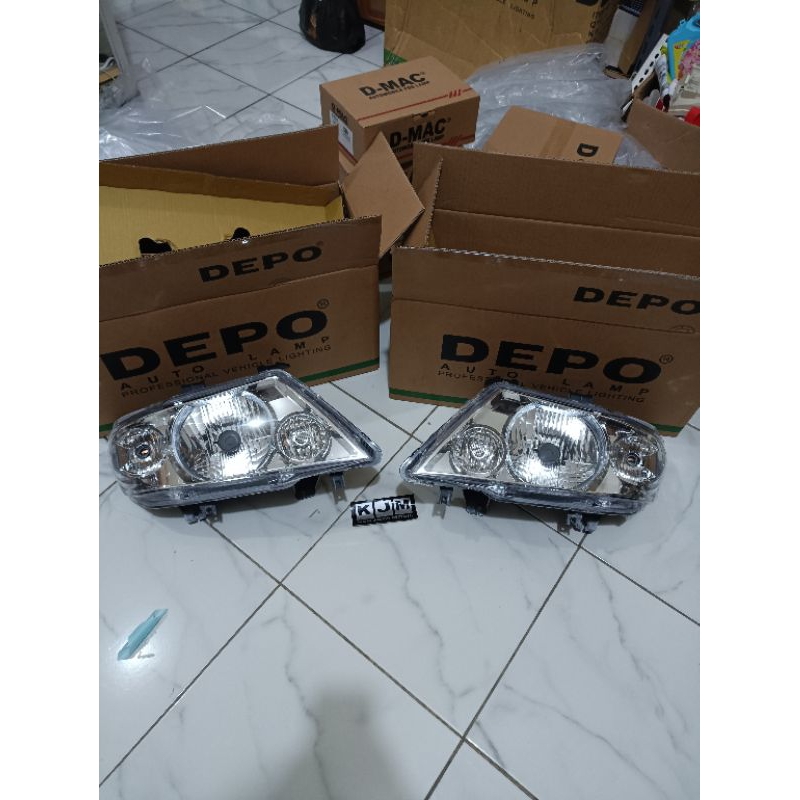 lampu besar headlamp panther smart turbo 2005 up merk depo