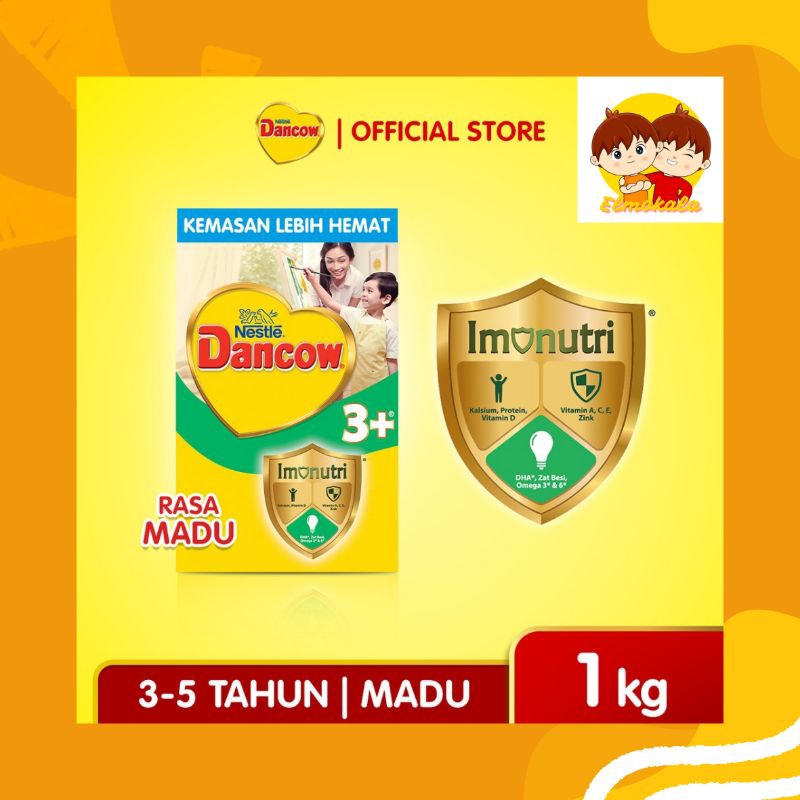 

DANCOW 3+ MADU VANILA 1KG