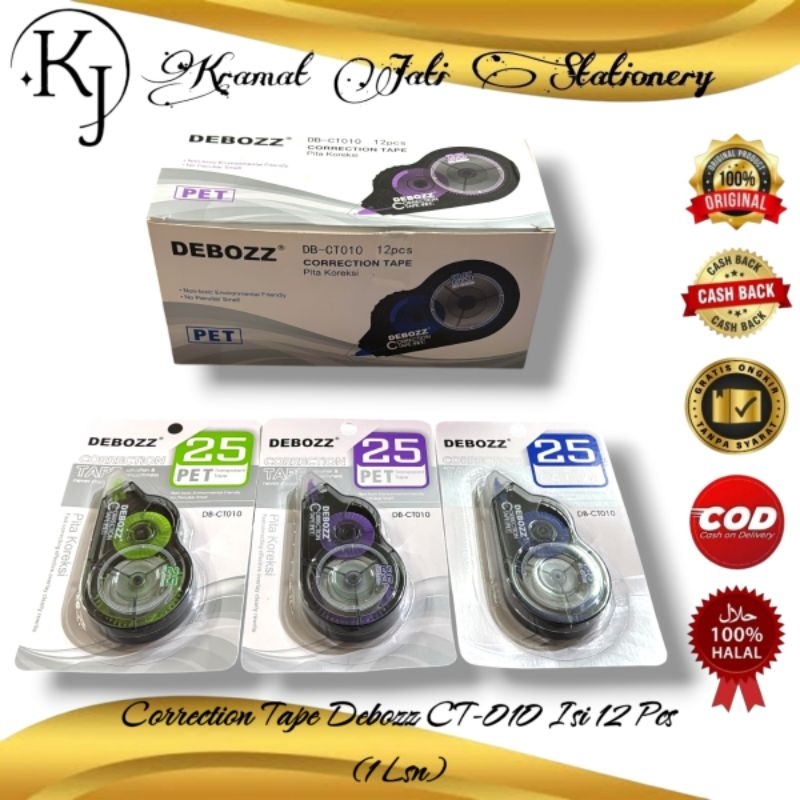

Correction Tape Debozz CT-010 (1 Pcs)
