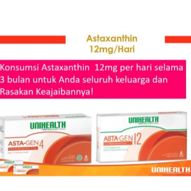 Unihealth Awet Muda Suplemen Anti Penuaan ASTAGEN 12