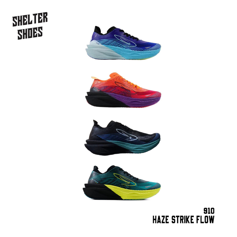 SEPATU RUNNING NINETEN 910 HAZE FLOW SEPATU LARI | AURORUN KANZAKI HAZE STRIKE PRO HAZE FLOW YUZA EV