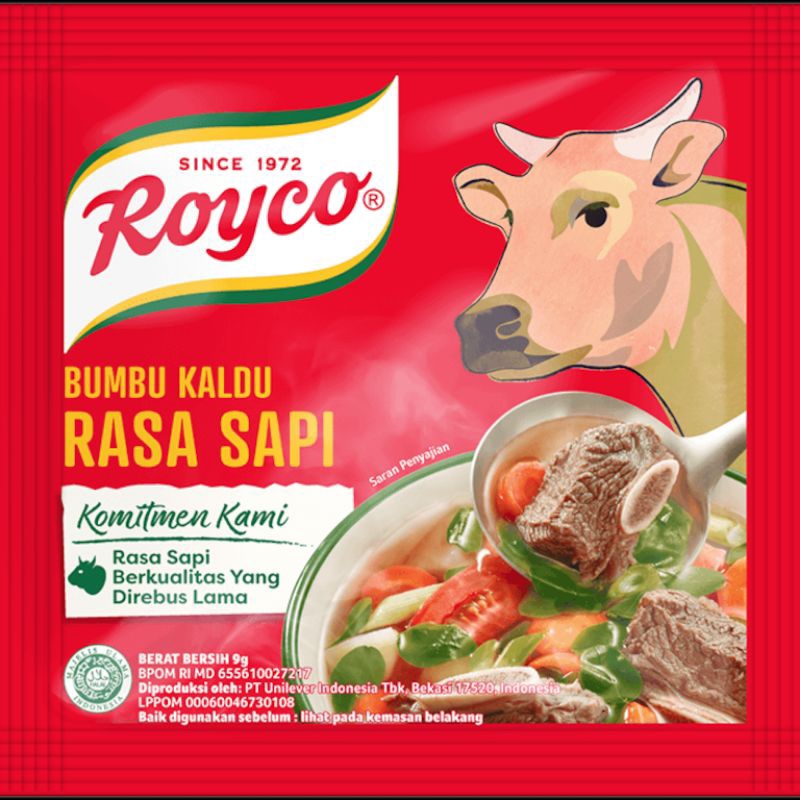 

ROYCO AYAM DAN SAPI 1 RENTENG