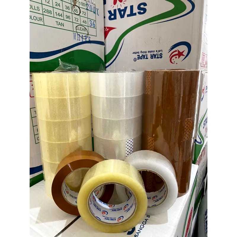 

LAKBAN 200 YARD X 24MM (PER 6PCS) LAKBAN TEBAL