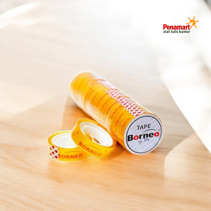

BORNEO - Cello Tape Selotip 11 m Isi 12 (BR111)