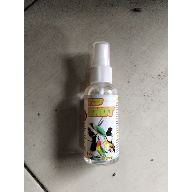 Obat top snot buat burung sakit bisa untuk burung murai Lovebird pleci
