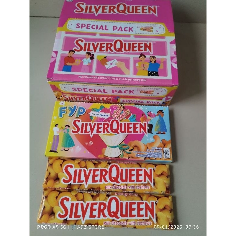 

Coklat Siilverqueen 58gr