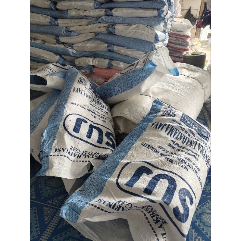 karung gula 50kg bekas pakai
