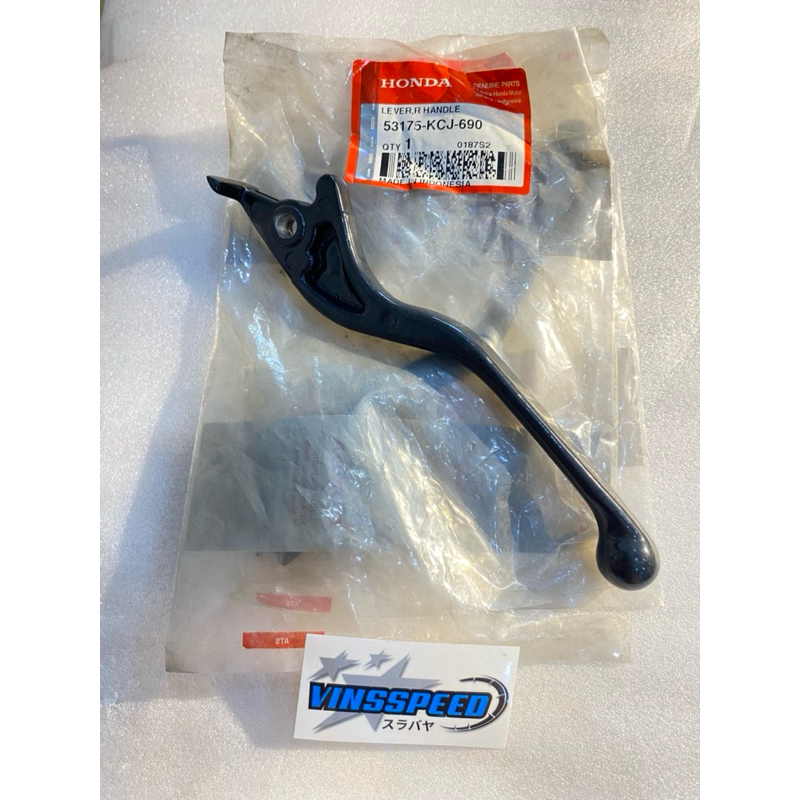 HANDLE REM KANAN HONDA TIGER 2000 (LEVER R HANDLE) 53175 KCJ 690 ORIGINAL AHM
