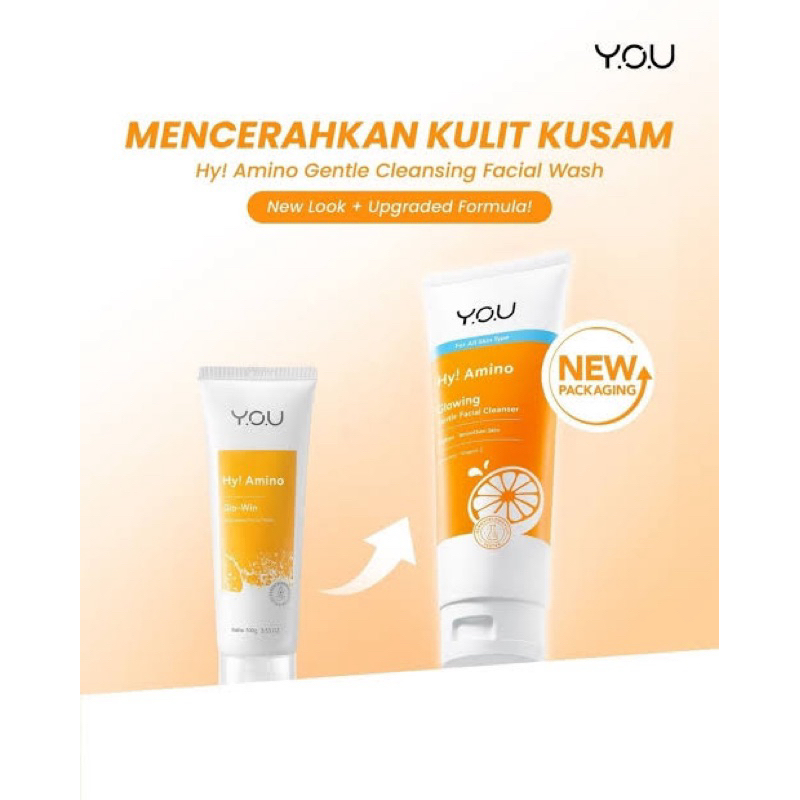 YOU Hy Amino Glow-Win Brightening Facial wash 100gr