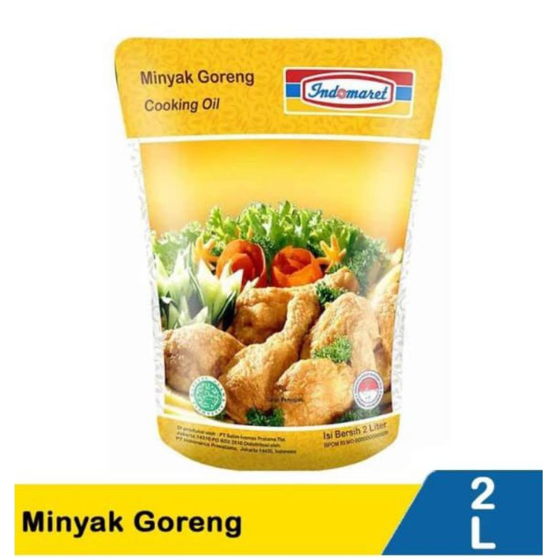 

minyak goreng 2 liter 1 dus isi 6 pcs