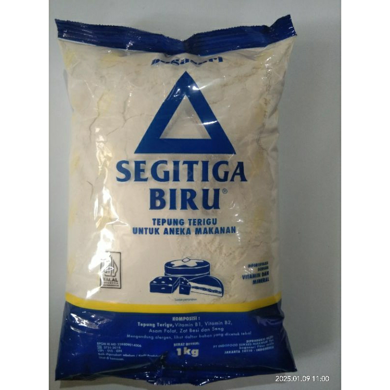 

Tepung Terigu Segitiga Biru 1kg/Segitiga Biru 500g