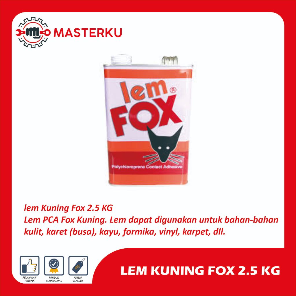 Lem Kuning Fox / Lem kayu