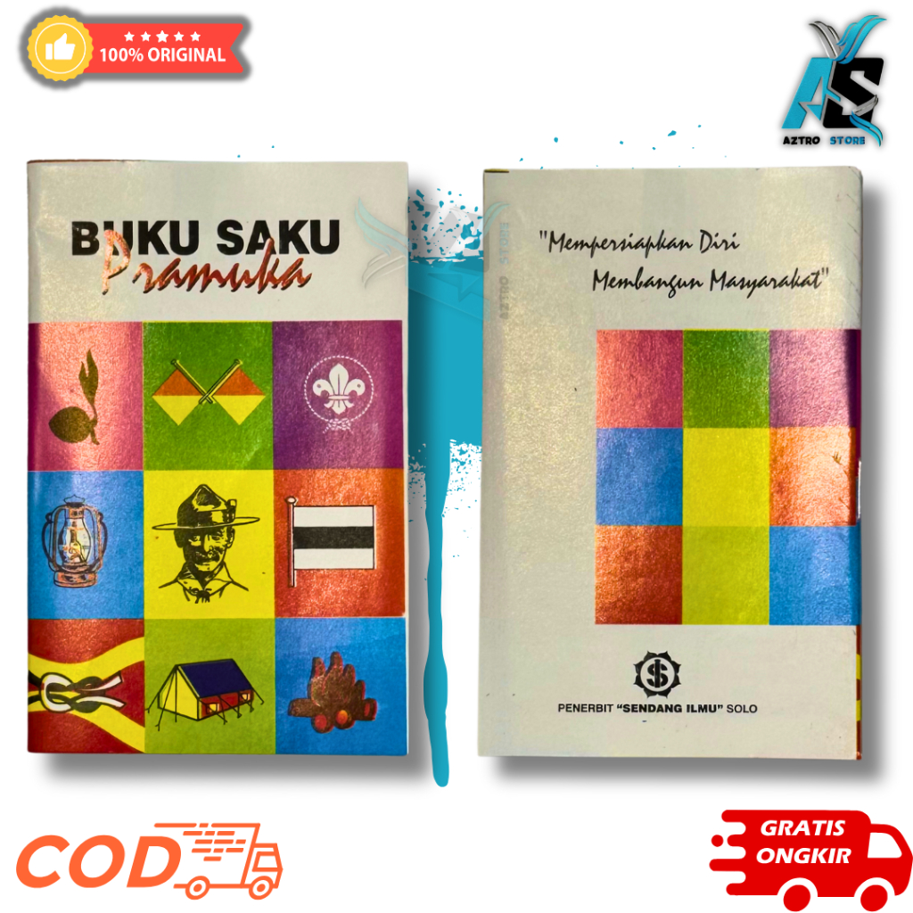 BUKU SAKU PRAMUKA , BUKU PRAMUKA , PERLENGKAPAN PRAMUKA