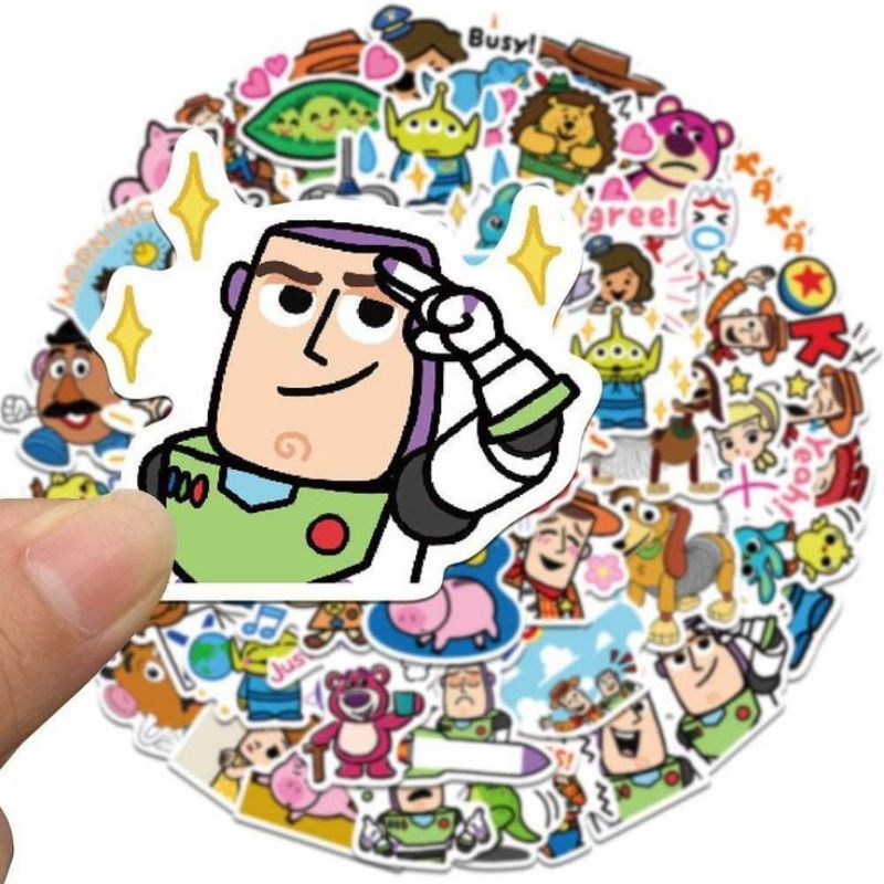 

Stiker Kartun Toy story stiker Laptop Stiker Tumbler Stiker
