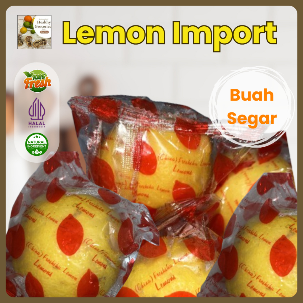 

Lemon Import China Premium 500Gr / 1Kg