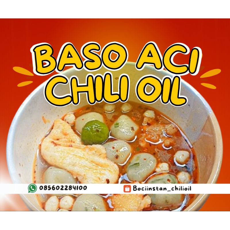 

BASO ACI INSTAN - CHILI OIL