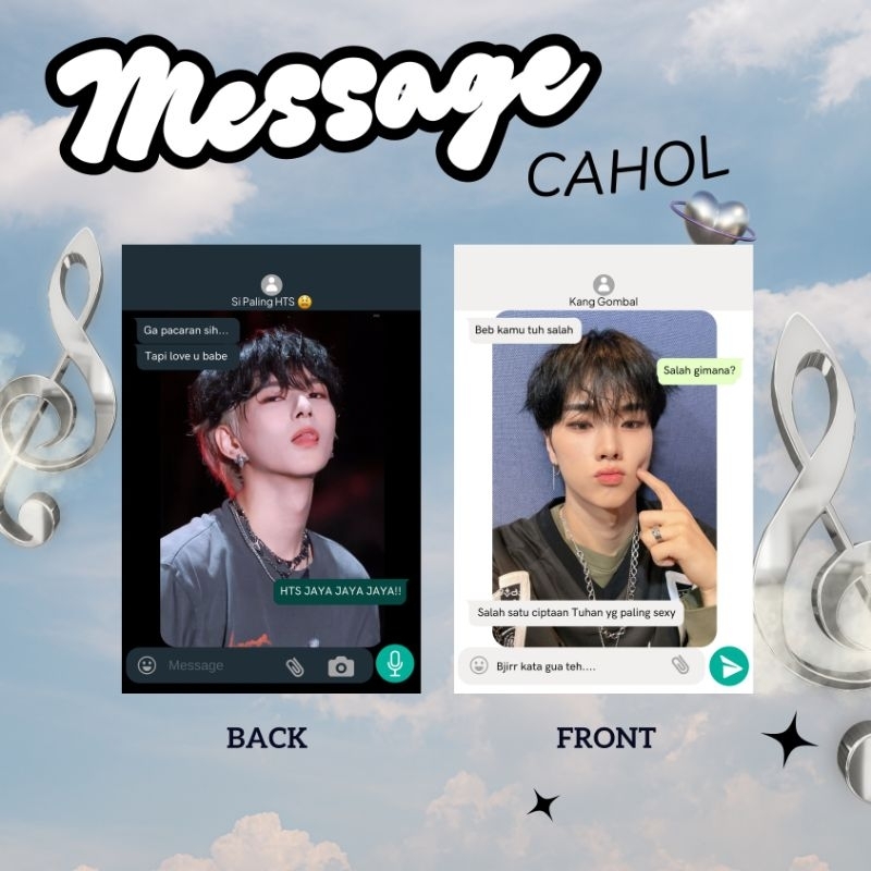 

[pre-order] Photocard Holder CAHOL 'MESSAGE'