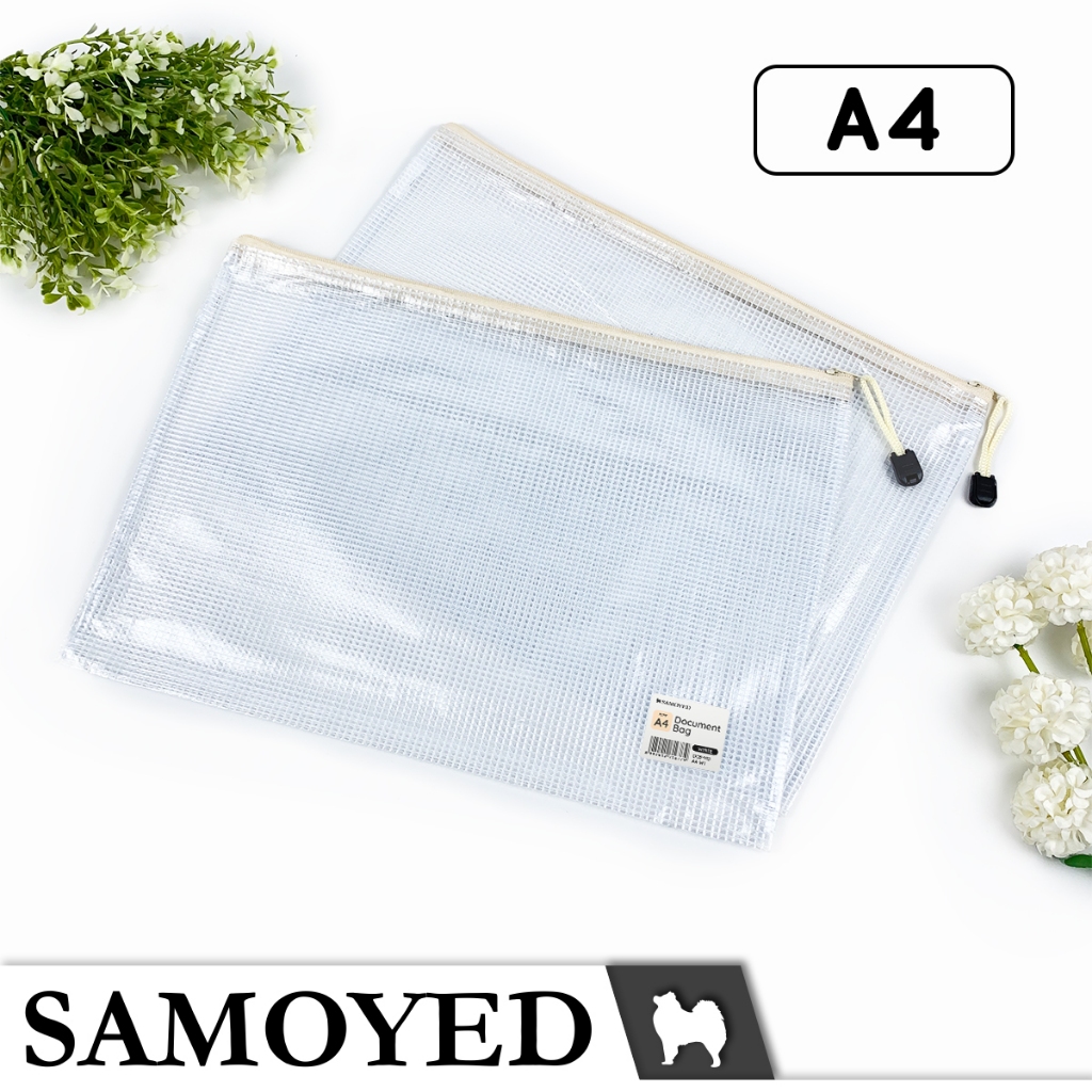 

Tas Dokumen / Alat Tulis / Document / Stationery / Travel Zipper File Bag A4 Samoyed DCB-MD-A4
