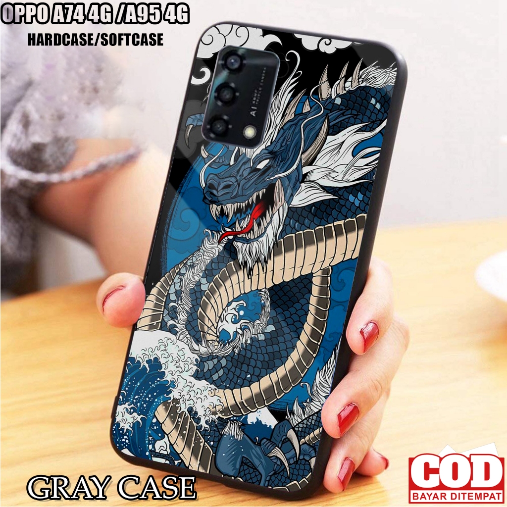 Case OPPO A74/4G OPPO A95 4G- Casing   OPPO A74 4G/OPPO A95 4G  ( NAGA) Silikon  OPPO A74 4G/OPPO A9