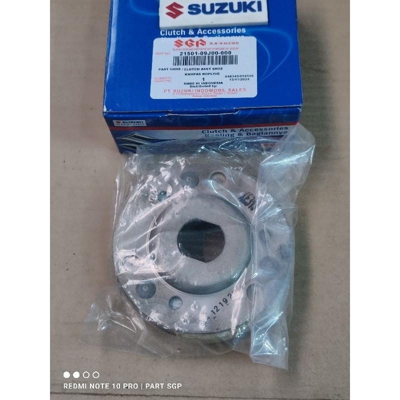 Kampas Ganda Suzuki Nex Original SGP 21501-09J00-000