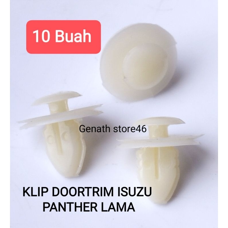 ( 10 BUAH) KLIP DOORTRIM ISUZU PANTHER LAMA KANCING DOORTRIM ISUZU PANTHER LAMA