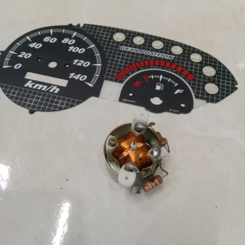 mesin amper bensin speedometer suzuki smash new original