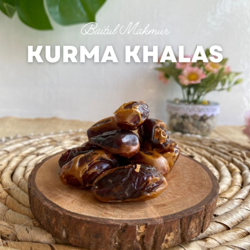 

Baitul Makmur Kurma KHALAS kemasan 1kg dan 1/2kg