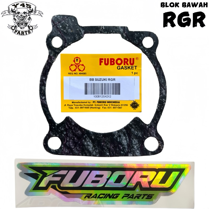 PACKING PERPAK BLOK BAWAH BURING SUZUKI RGR 150 FUBORU