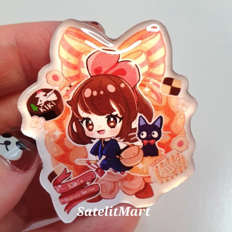 SatelitMart - Ghibli Kiki Delivery Service Fan Merchandise Pin Jiji