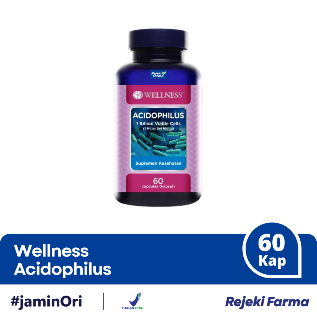Wellness Acidophilus - 60 Kapsul