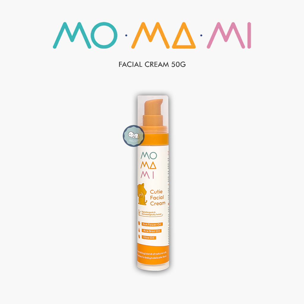 Momami Cutie Facial Cream - Krim muka anak - Baby face cream