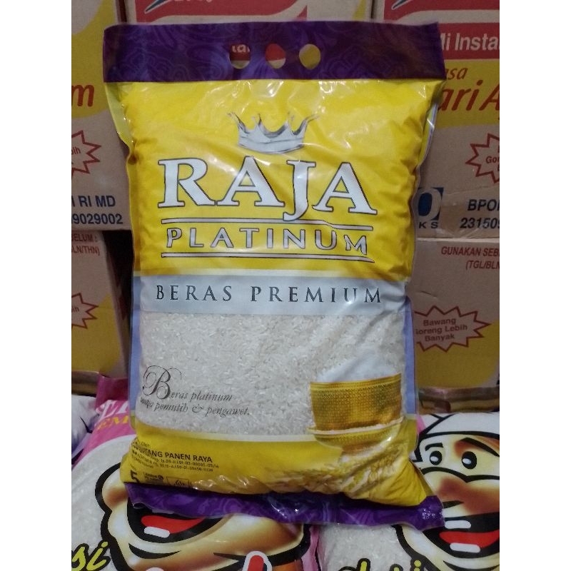 

Beras Premium Raja Platinum 5Kg