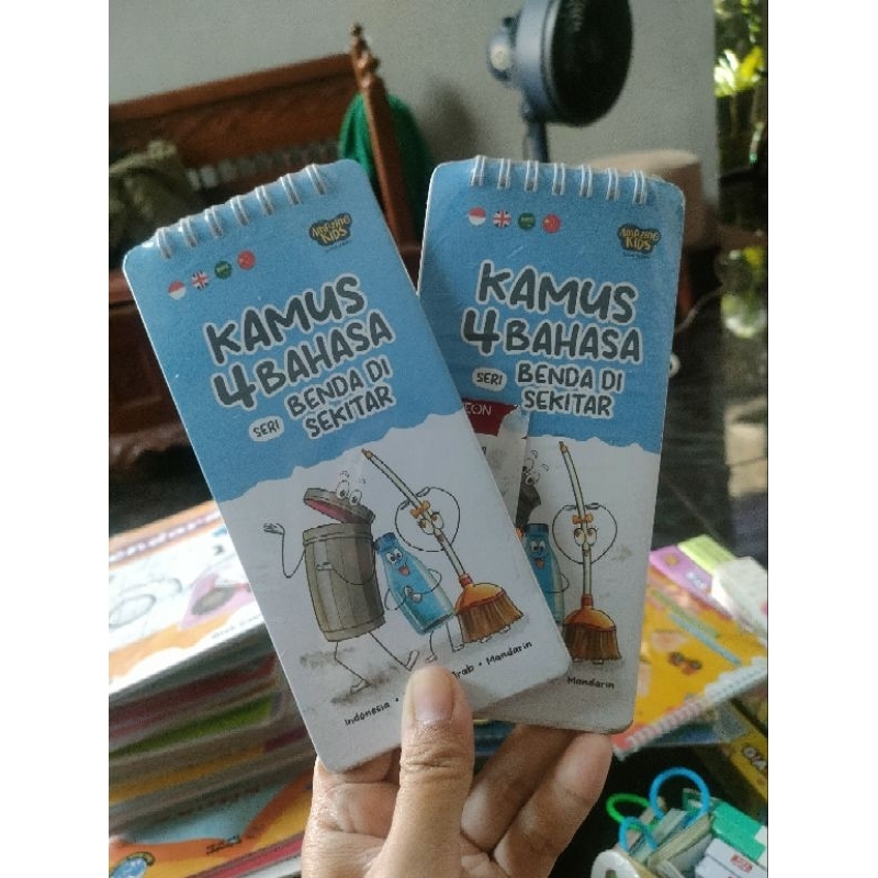 KAMUS ANAK - KAMUS MINI 4 BAHASA [INDONESIA-INGGRIS-ARAB-MANDARIN] - BUKU SAKU