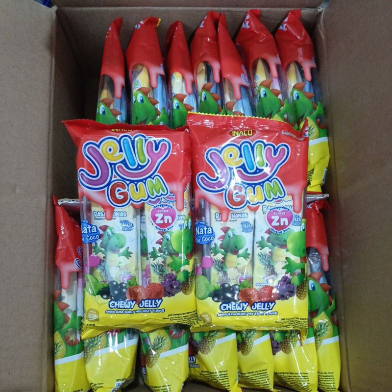 

INACO MINI JELLY GUM 1PACK 175GR ISI 5