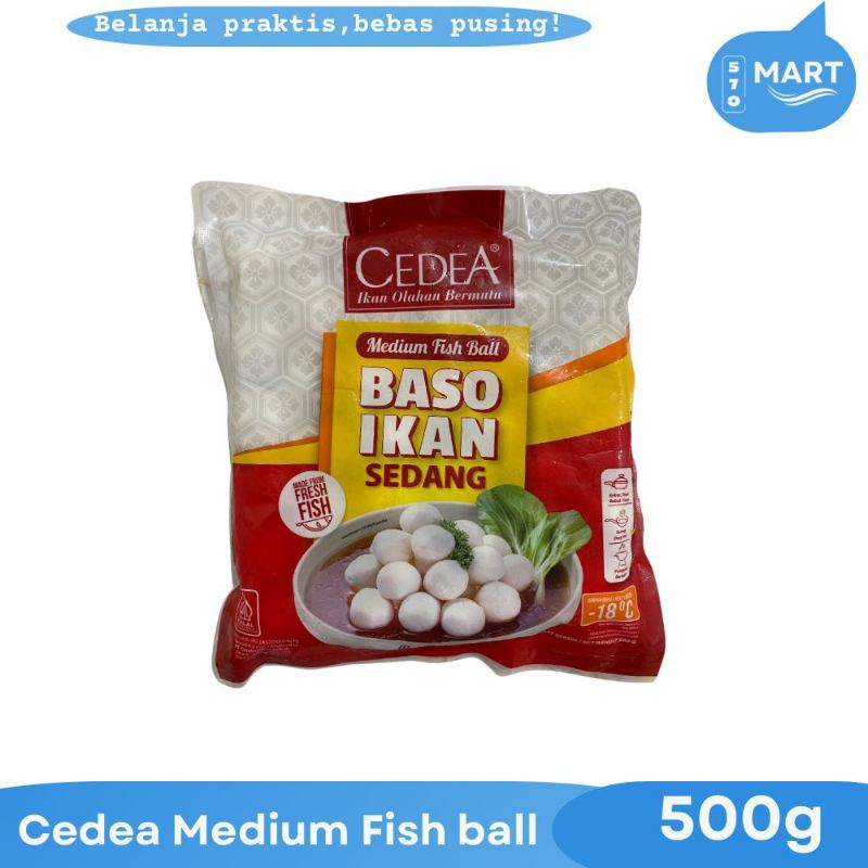 

Cedea Baso ikan Fish Ball 500gr