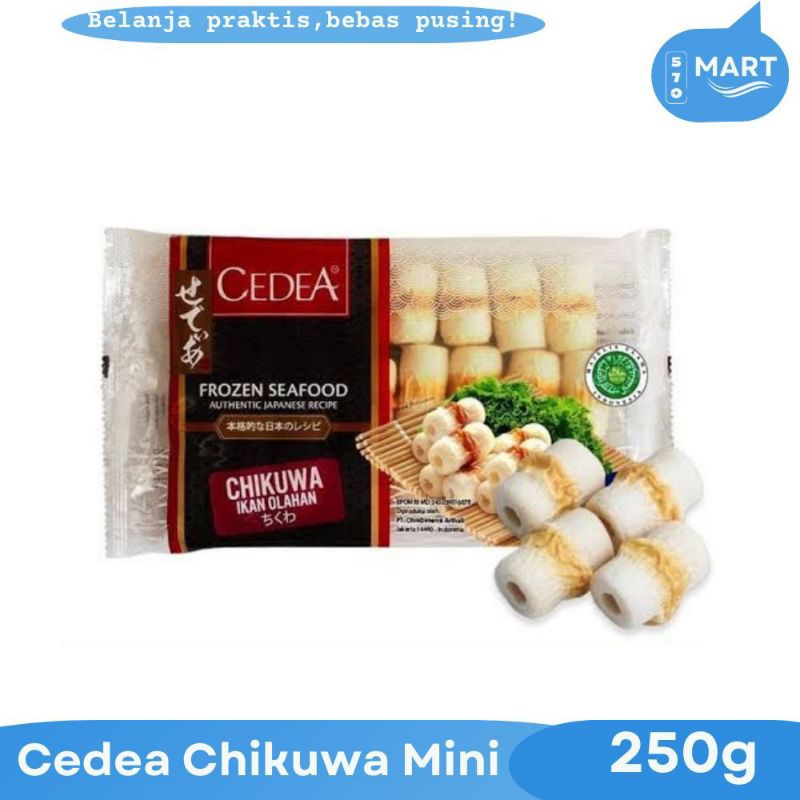 

Cedea Chikuwa Mini Olahan 250gr