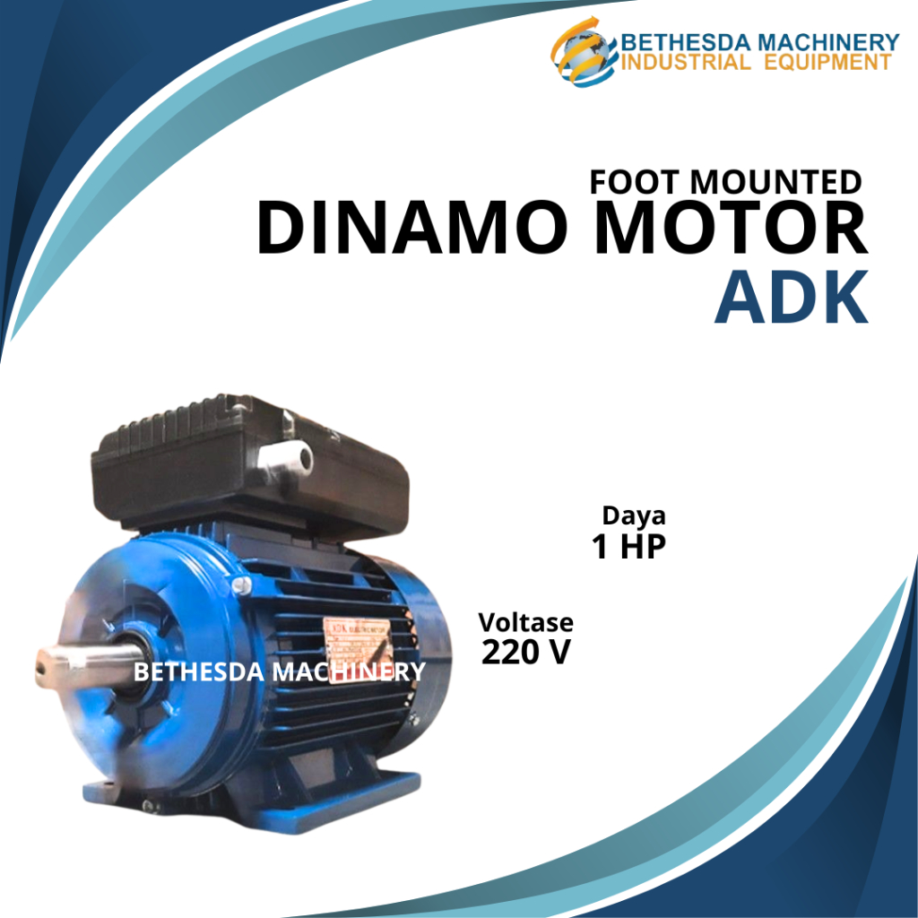 ADK Dinamo 1 Phase 1 Hp B3 3000 Rpm / Dinamo Motor