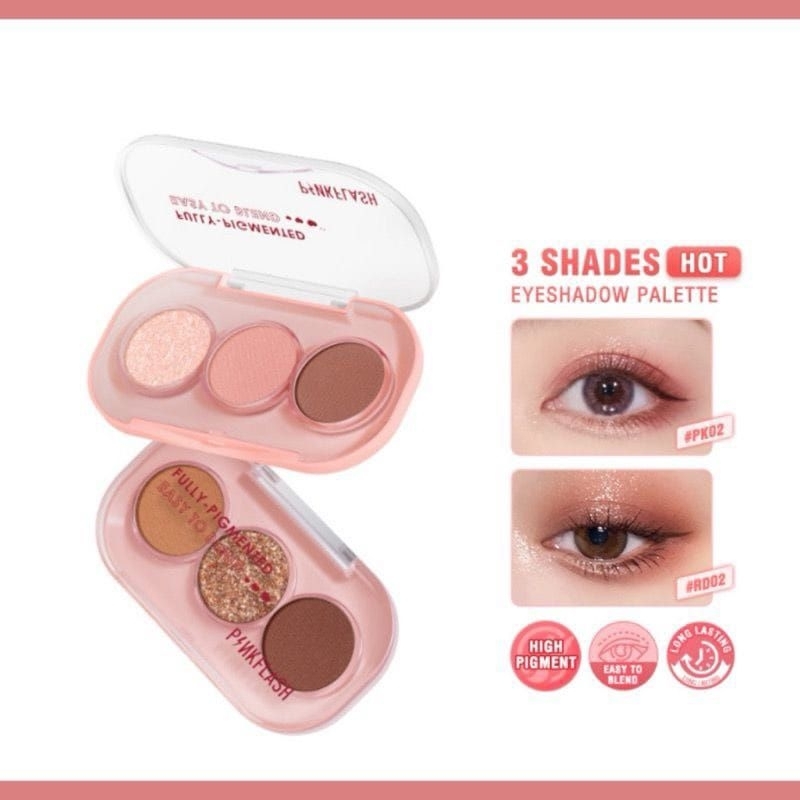 PinkflashEyeshadow3Shades