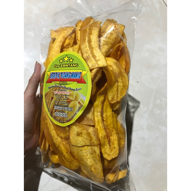 

Kripik Pisang Manis 250gram