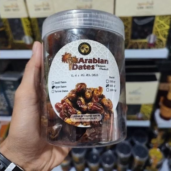 

Kurma Mesir Premium Saad 500 Gr Stok Terbaru