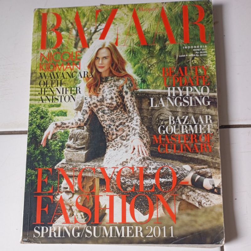 MAJALAH BAZAAR INDONESIA MARET 2011