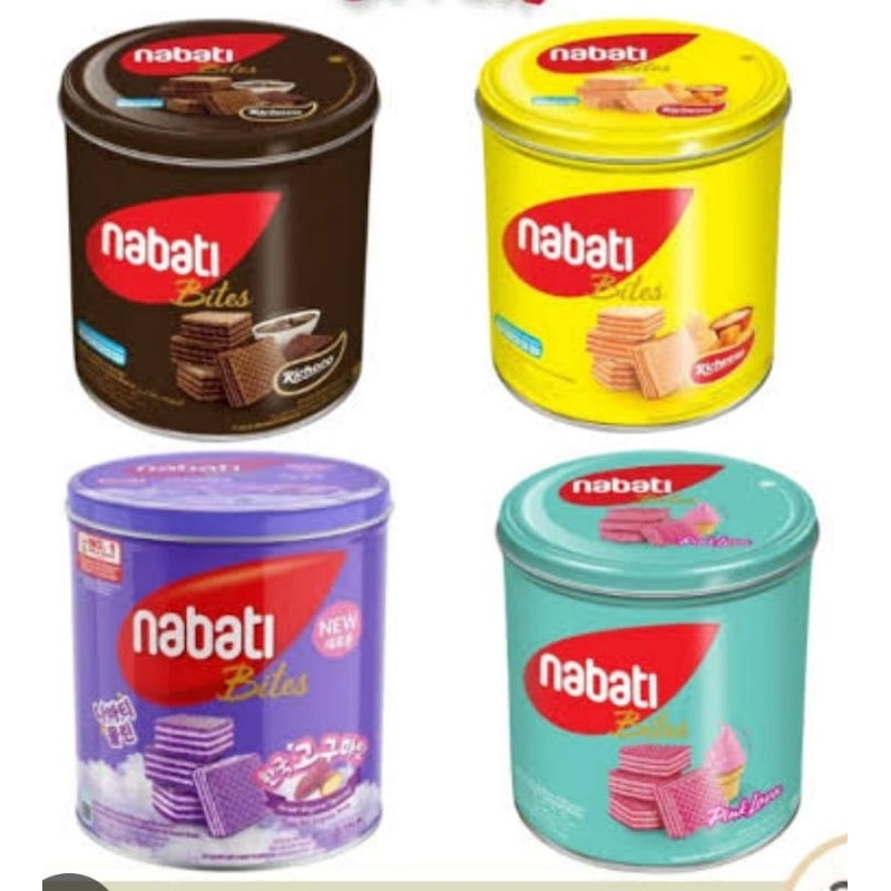 

Nabati Kaleng / Wafer Nabati 240gr