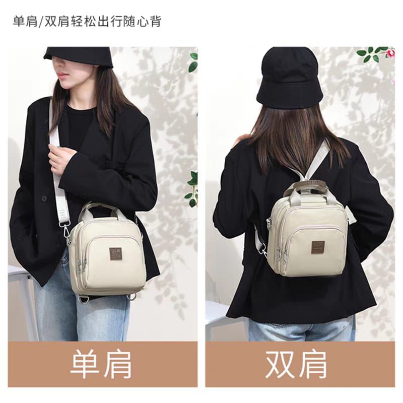 Jielshi Tas 3in1/ tas selempang wanita/ tas ransel/tas jinjing bahan parasut premium