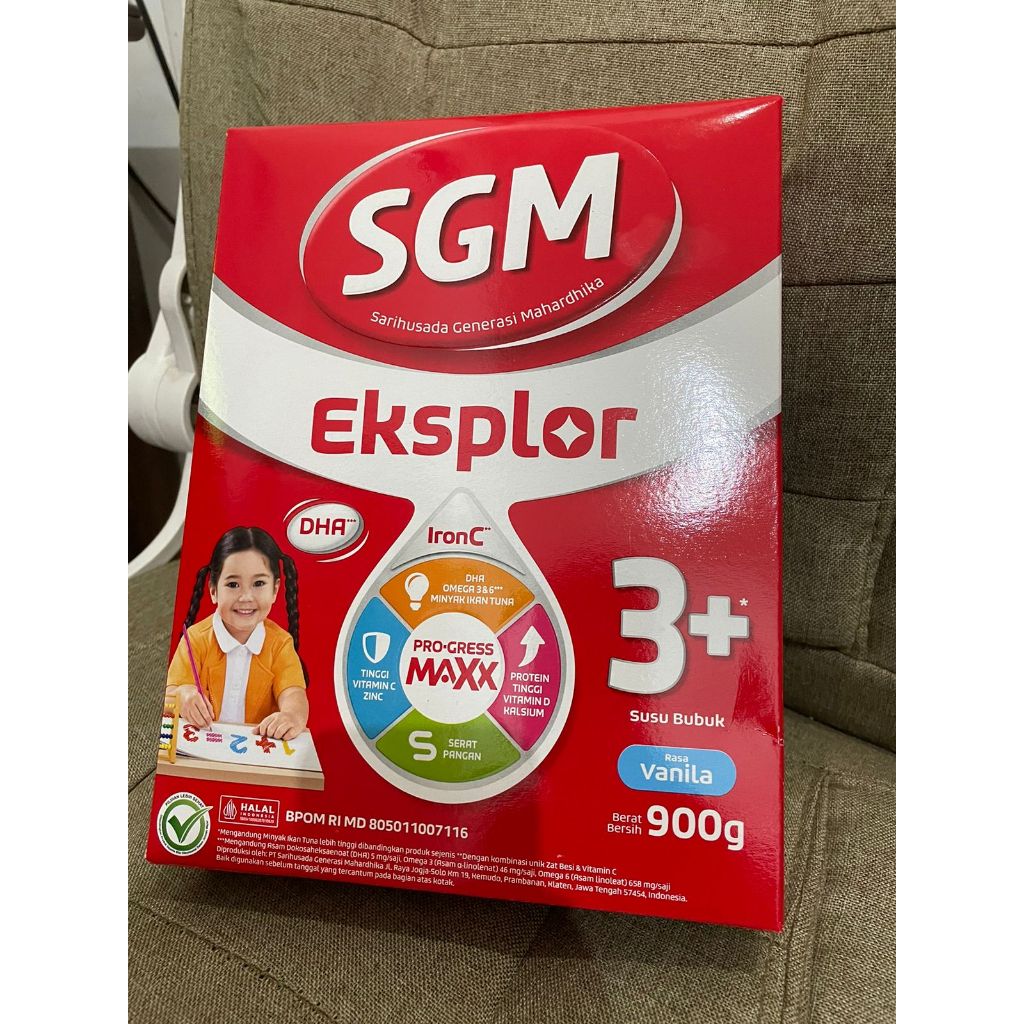 

SGM Eksplor 3+ PROGRESS MAX Susu Bubuk Rasa Vanila 900gr