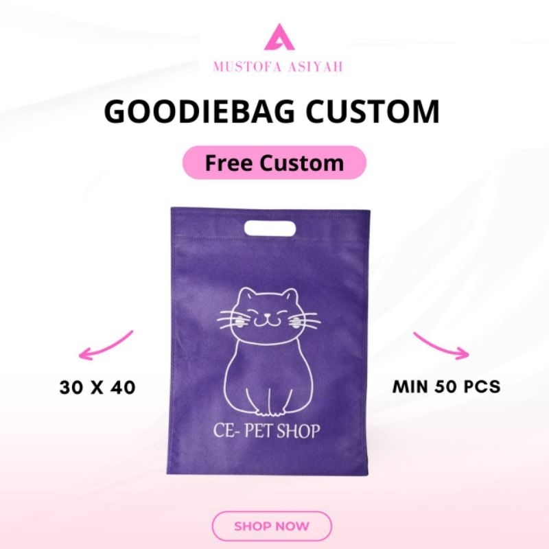 

TAS GOODIEBAG OVAL 30x40 CUSTOM