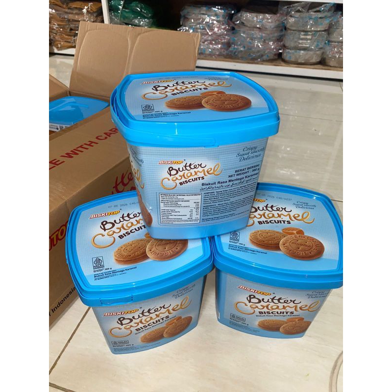 

BISKOTTOP BUTTER CARAMEL 360g