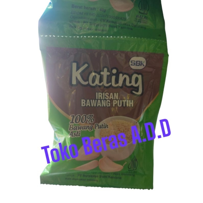 

Kating Bawang Putih iris 40gr